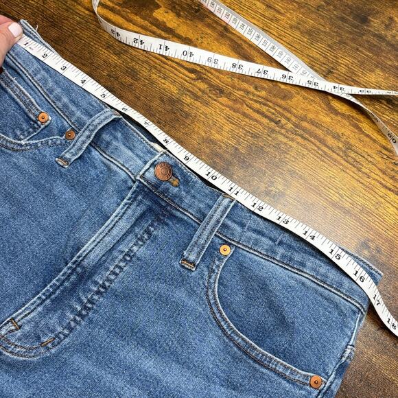 Madewell Womens Size 31 The Perfect Vintage Jeans High Rise 90s Mom Stretch - Picture 13 of 16